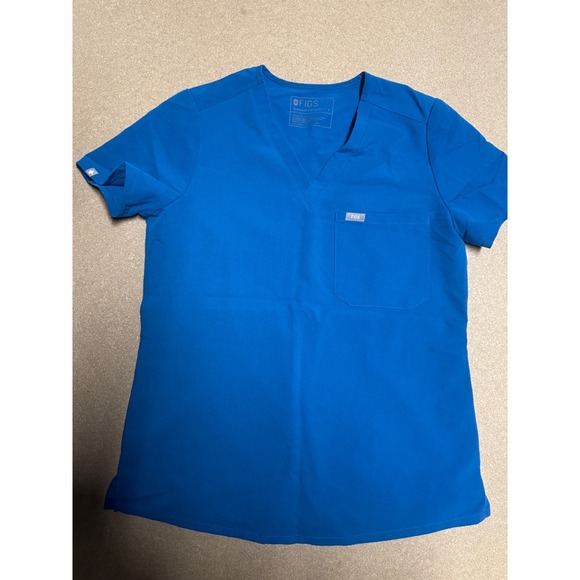 FIGS Royal Blue Scrubs Set Top S & Pants Women's Size M $120 - Picture 6 of 12